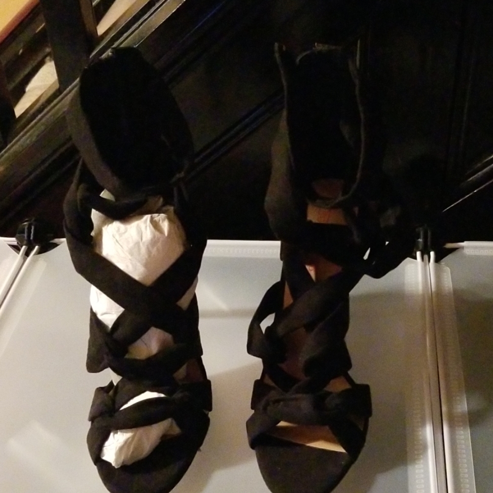 Sexy High Heel Strappy Shoes